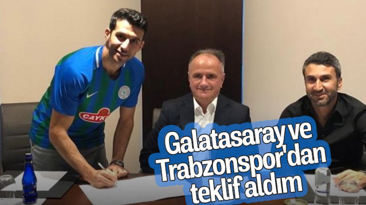 İsmail Köybaşı: Trabzonspor ve Galatasaray'dan teklif aldım