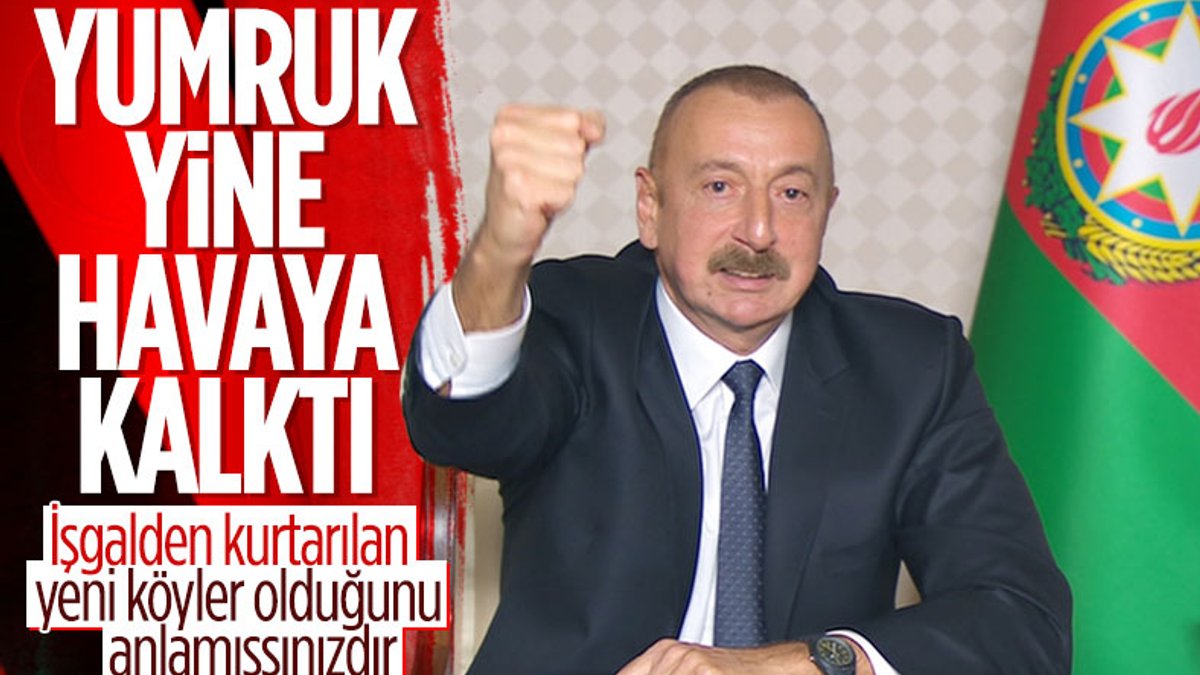 İlham Aliyev: Ermenistan ordusunu öz topraklarımızdan kovacağız