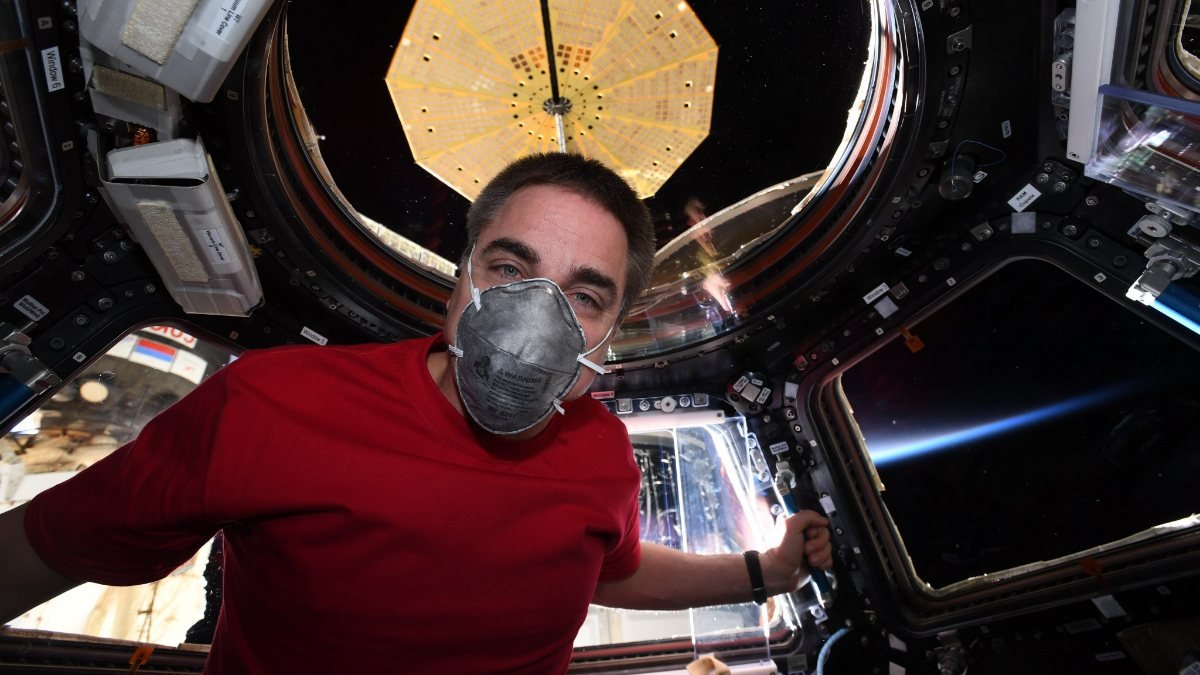 Uzay istasyonu astronotu Chris Cassidy, salgınla boğuşan Dünya'ya dönmeye hazırlanıyor