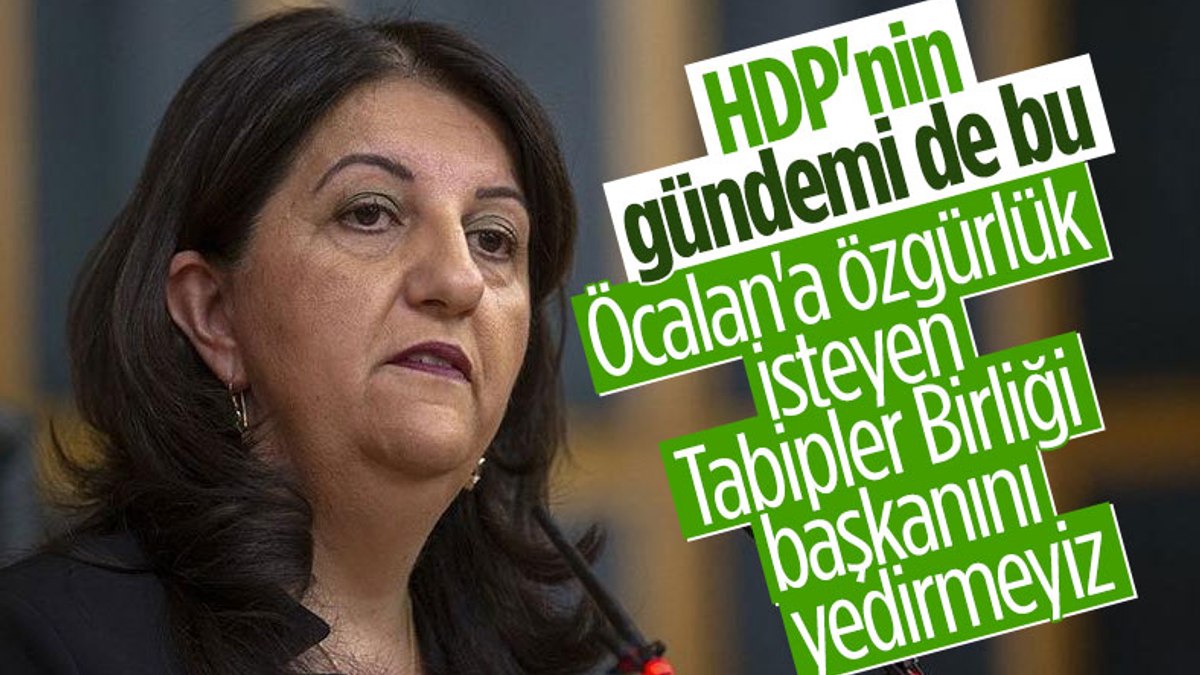 HDP'den TTB Başkanı Şebnem Korur Fincancı'ya destek mesajı