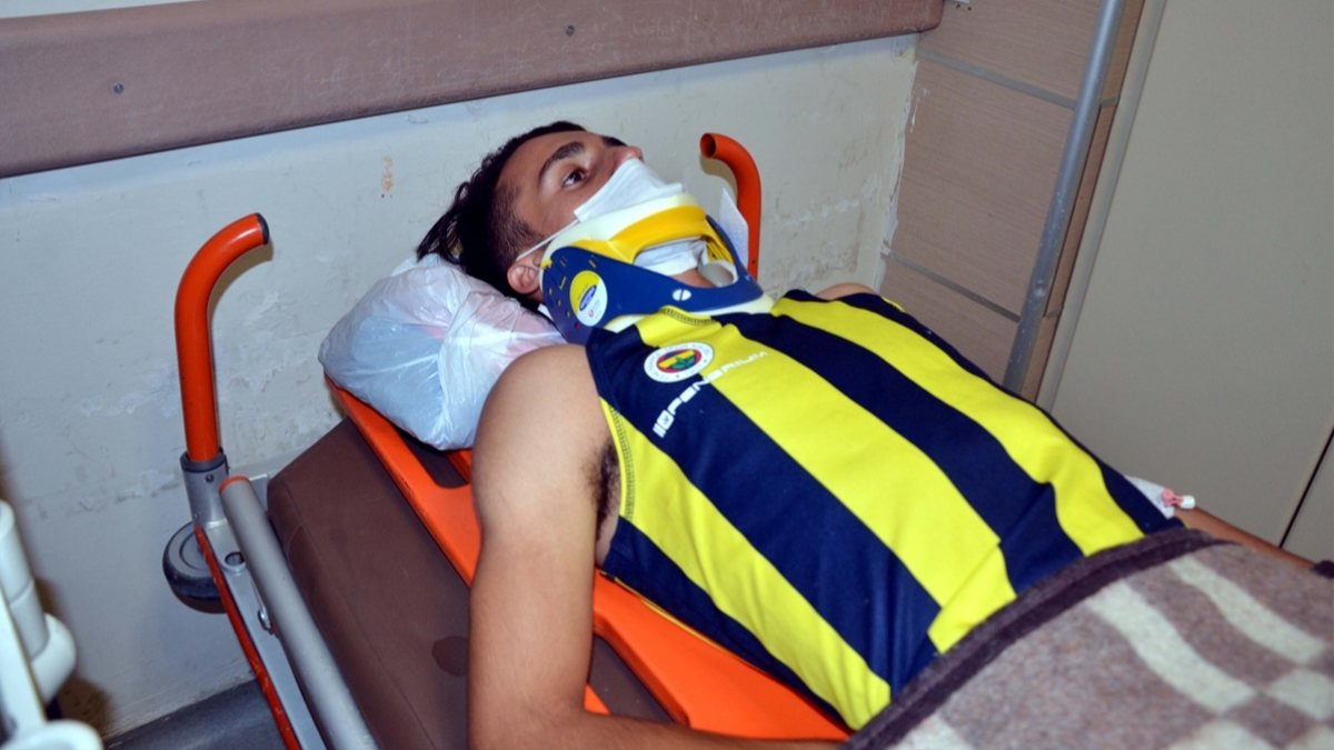 Muş'ta milli atlet İbrahim Karateker'e otomobil çarptı