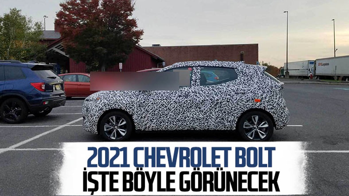 2021 Chevrolet Bolt'un prototipi ilk kez görüntülendi