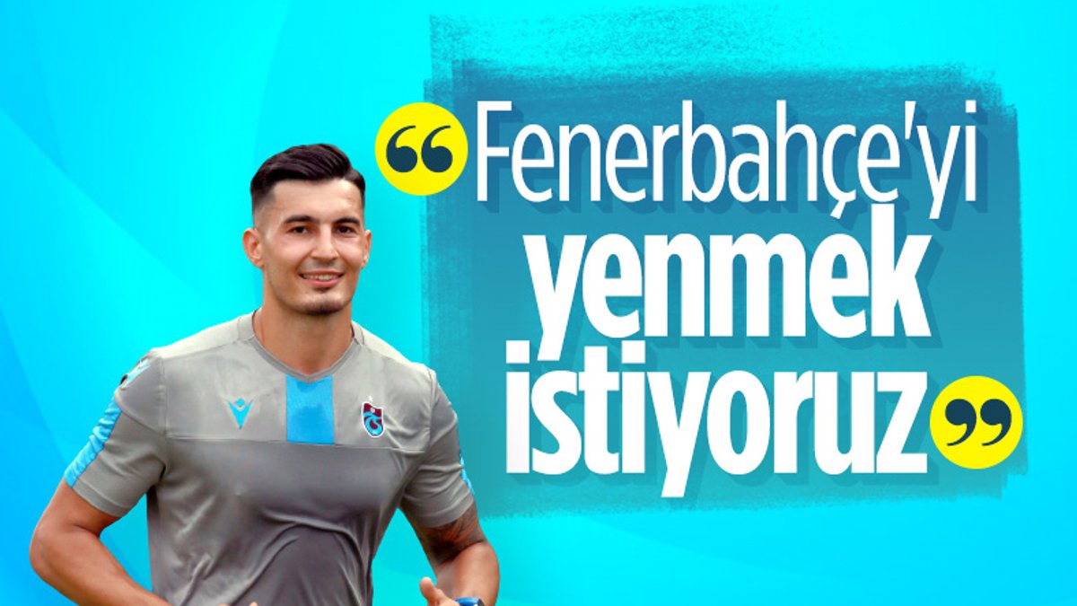 Uğurcan Çakır: Fenerbahçe'yi yenmek istiyoruz