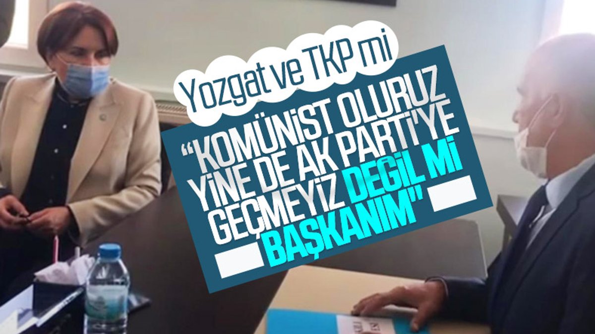 Meral Akşener ile İyi Partili Belediye Başkanı arasında geçen TKP'li ittifak konuşması