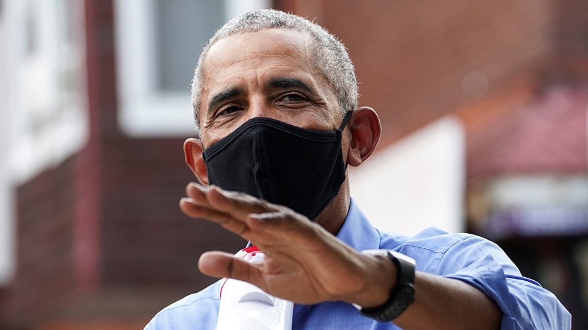 Barack Obama, Joe Biden için sahaya indi