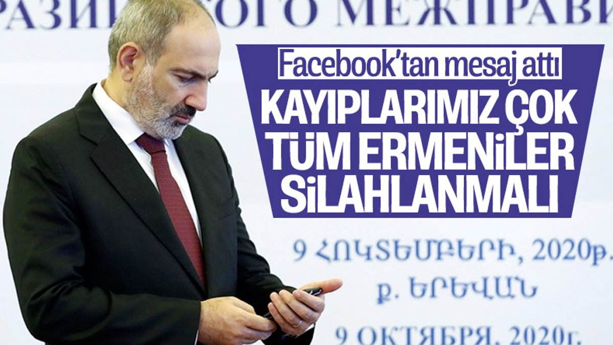 Ermenistan Başbakanı Paşinyan, halkını cepheye çağırdı