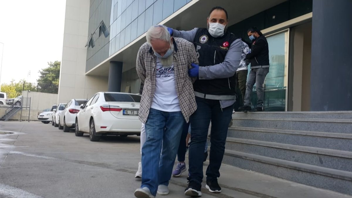 Bursa'da 70 yaşında uyuşturucu ticaretinden gözaltına alındı