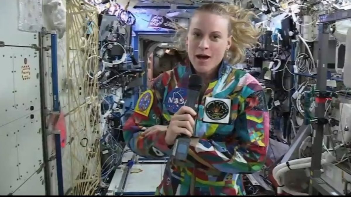 NASA astronotu Kate Rubins, uzaydan oy kullandı
