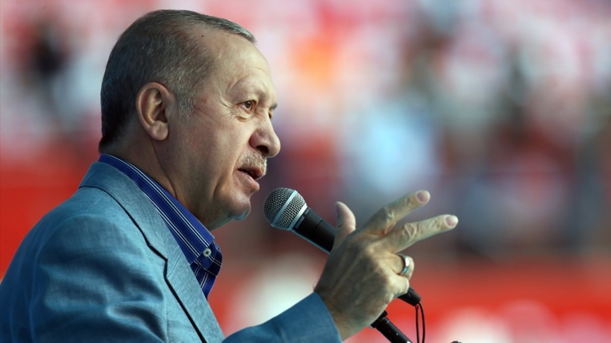 Cumhurbaşkanı Erdoğan: Asırlardır gasbedilen haklarımıza sahip çıkmakta kararlıyız