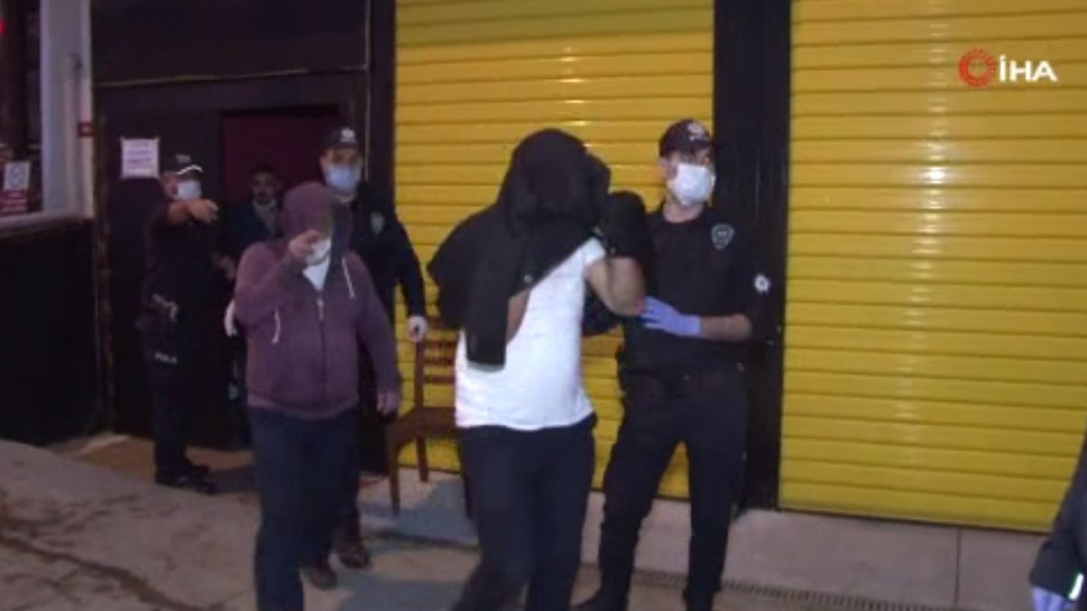 Ataşehir'de parti yapanlara polis baskını: 49 kişi ceza yedi