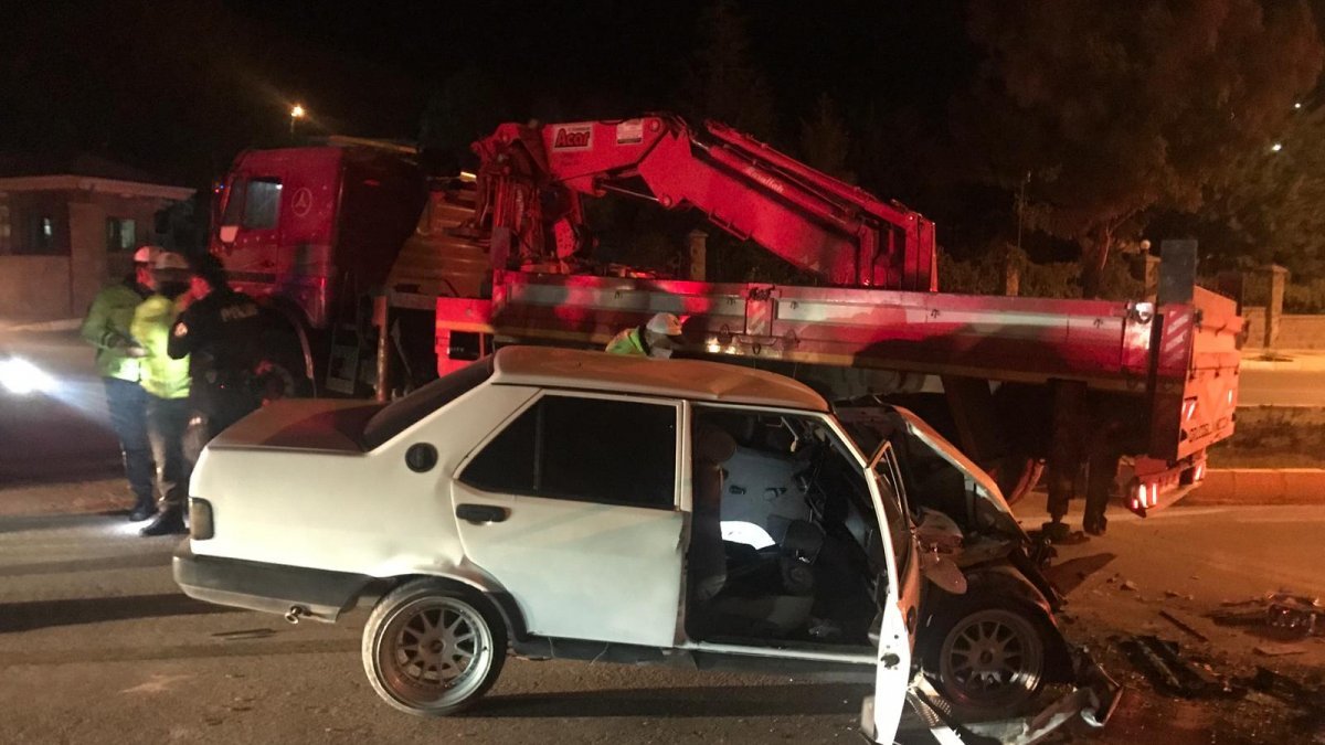 Aksaray'da polisin dur ihtarına uymayan sürücü öldü