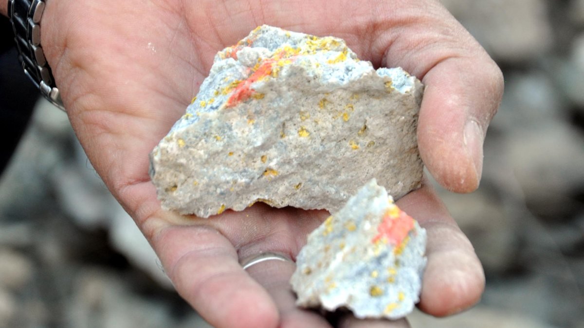Ağrı'nın Mollakara köyünde 'altın' madeni bulundu