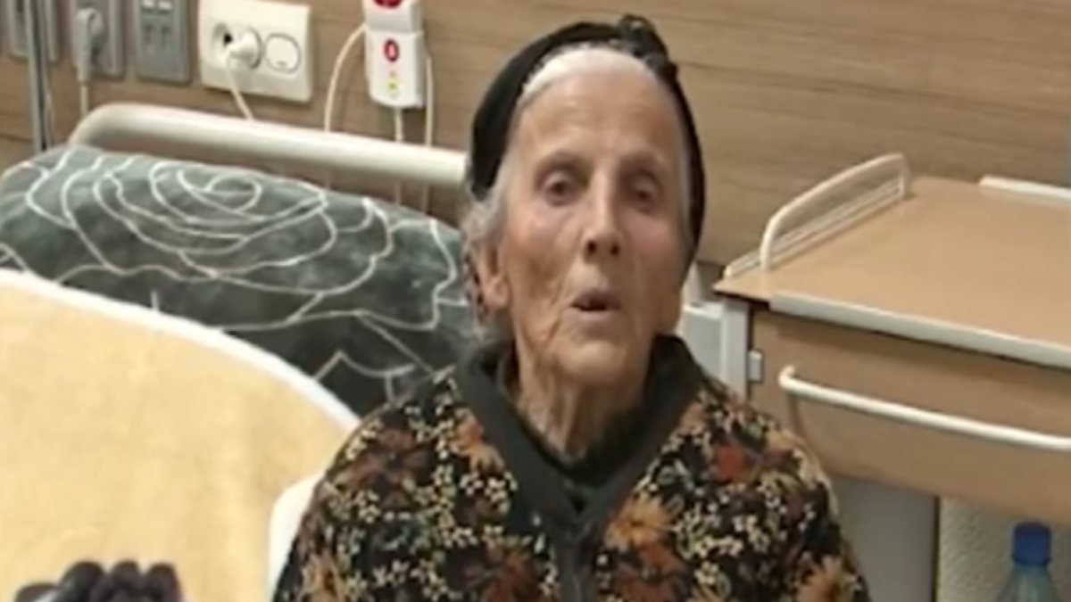 Hadrut'ta terk edilen Ermeni kadın: Azerbaycan bizi kurtardı