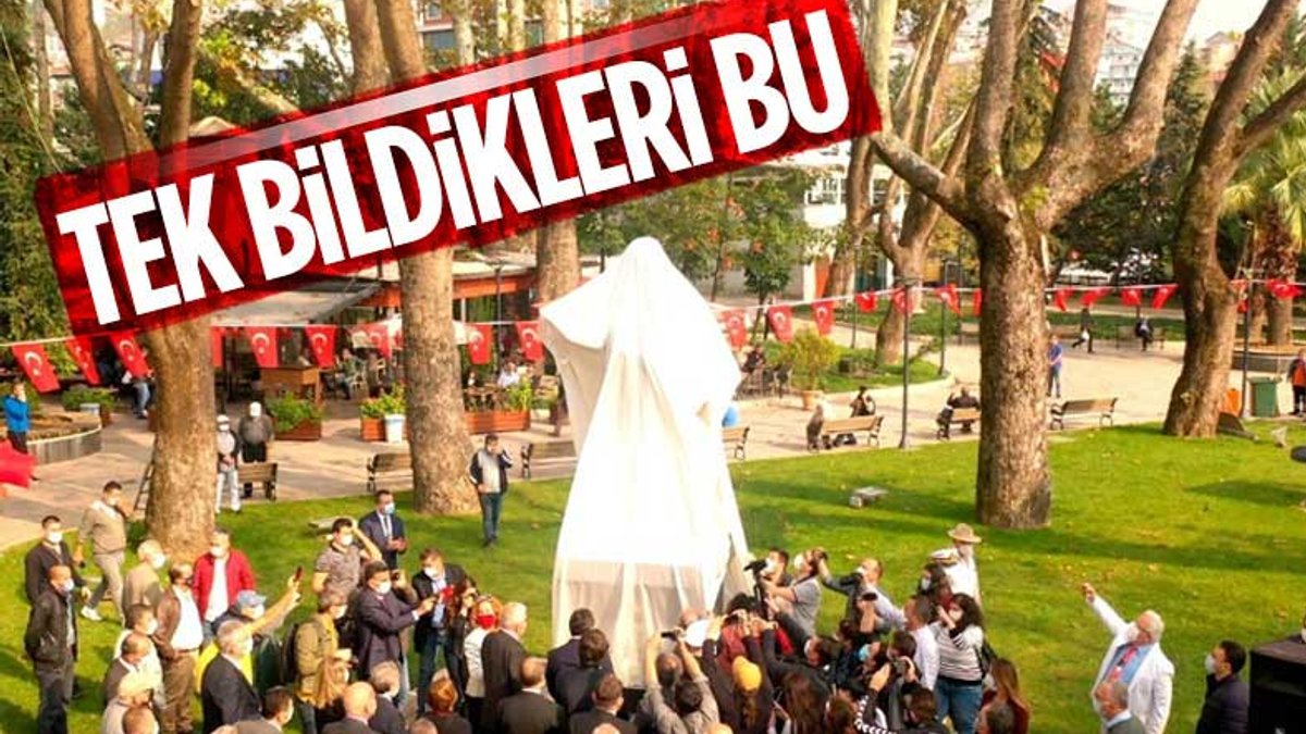 Zonguldak’ın ilk milletvekili Tunalı Hilmi’nin heykeli açıldı