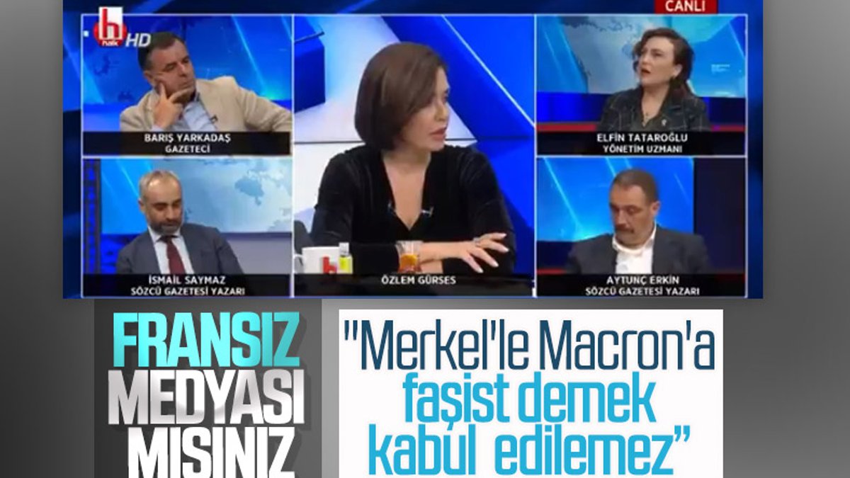 Halk TV'de Fransa karşısında Cumhurbaşkanı Erdoğan'a suçlama