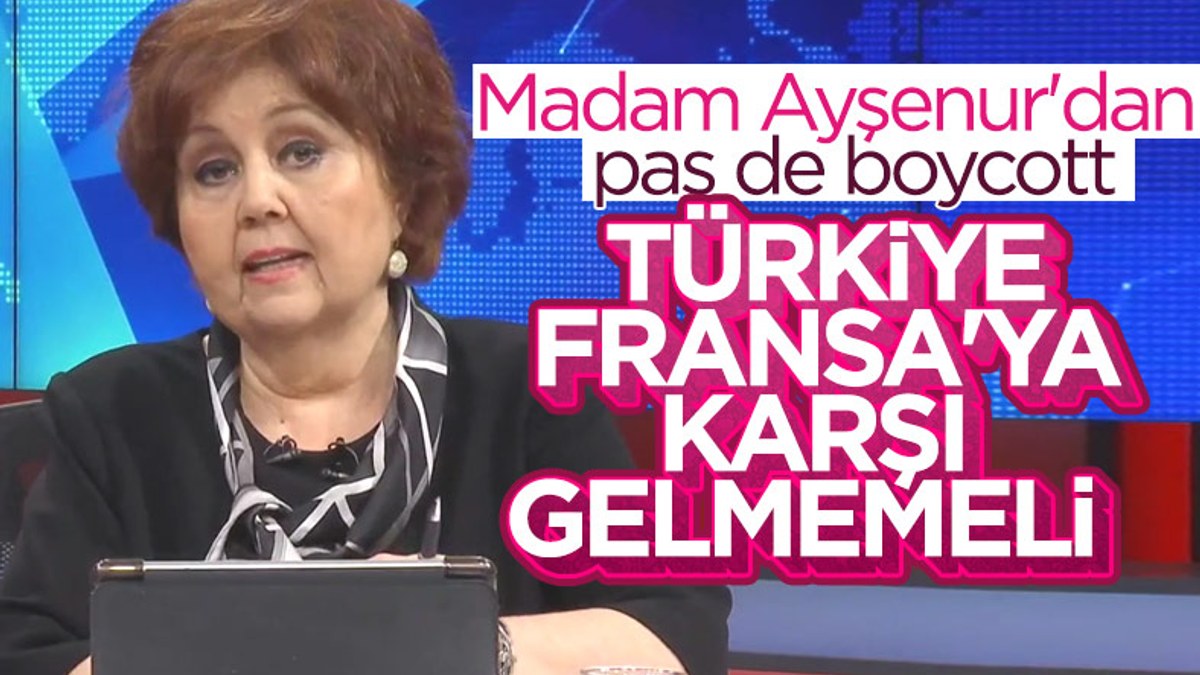 Ayşenur Arslan: Türkiye Fransa'ya ses çıkarmamalı