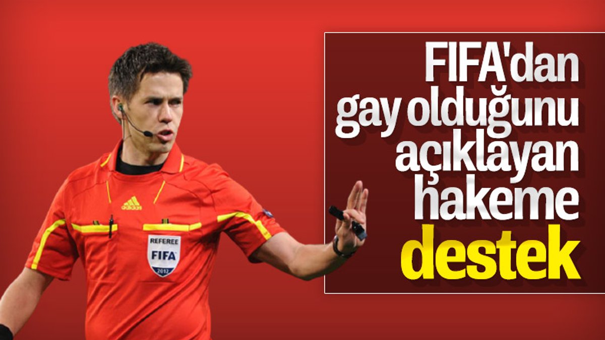 FIFA gay hakem Hagen'e desteğini açıkladı