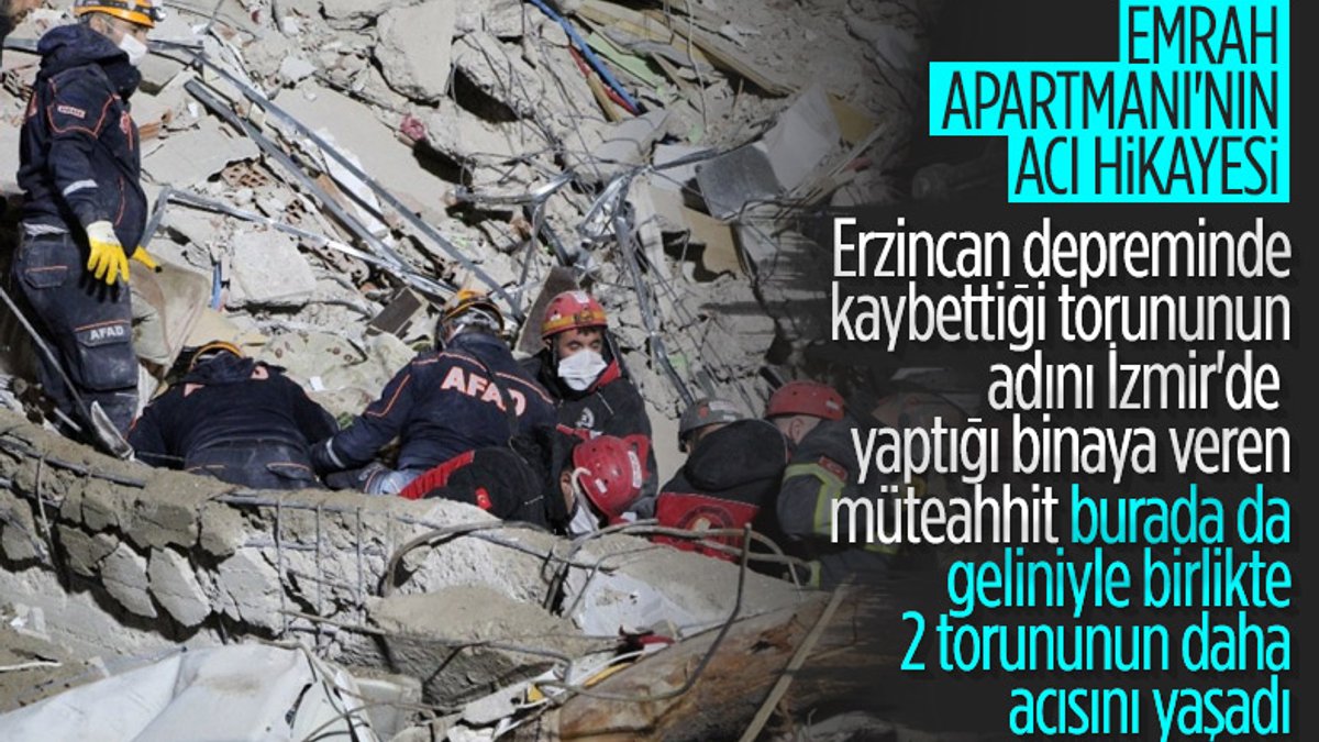 İzmir'de yıkılan Emrah Apartmanı'nın acı hikayesi