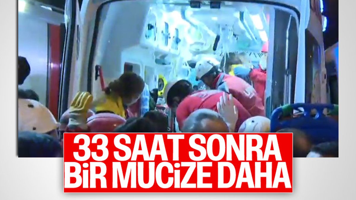 İzmir'de enkaz altından bir yaralı daha çıkarıldı