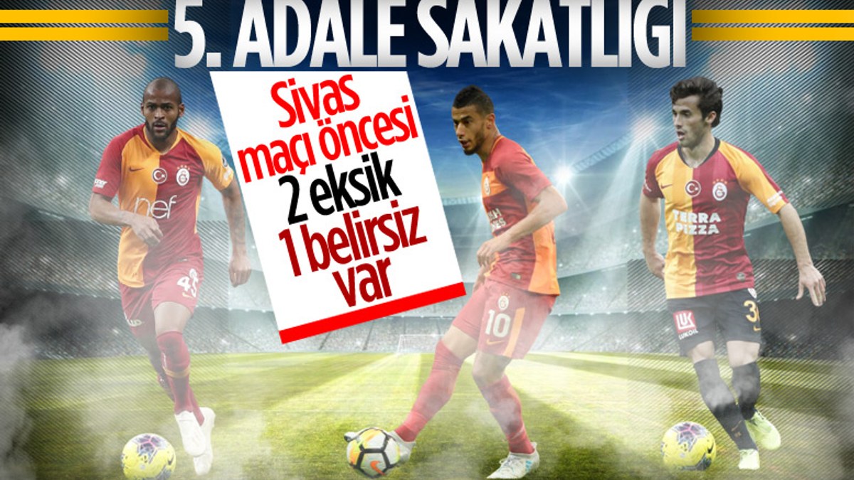 Galatasaray'da sakatlardan kötü haber geldi