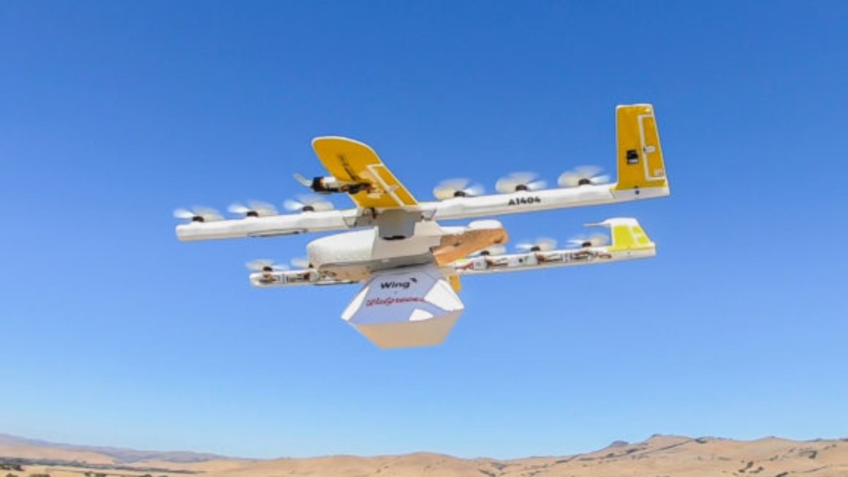 Google'ın Wing drone'ları ABD'de bir yıldır teslimat yapıyor