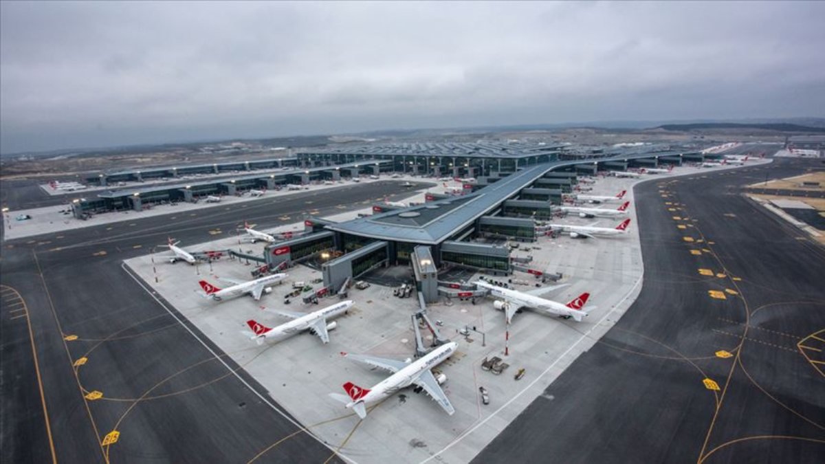 İstanbul Havalimanı Avrupa'da en fazla uçuş gerçekleştirilen üçüncü havalimanı oldu