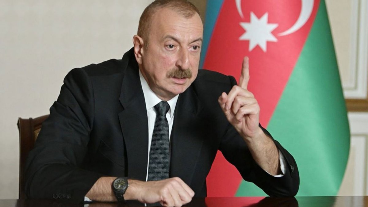 Aliyev: Paşinyan'la görüşmenin hiçbir anlamı yok