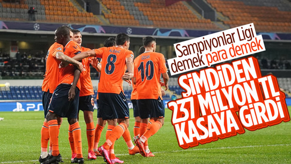 Başakşehir 2.7 milyon euro daha kazandı