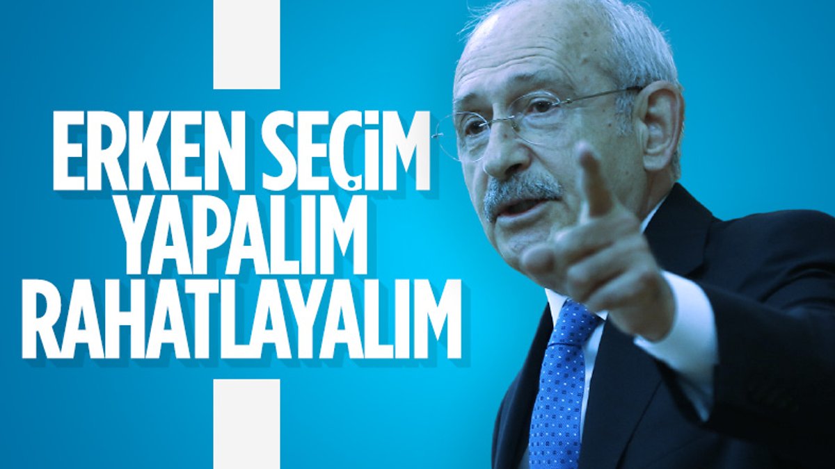 Kemal Kılıçdaroğlu: Erken seçim şart
