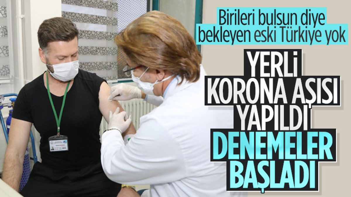 Erciyes Üniversitesi'nde geliştirilen korona aşısının insan denemeleri başladı