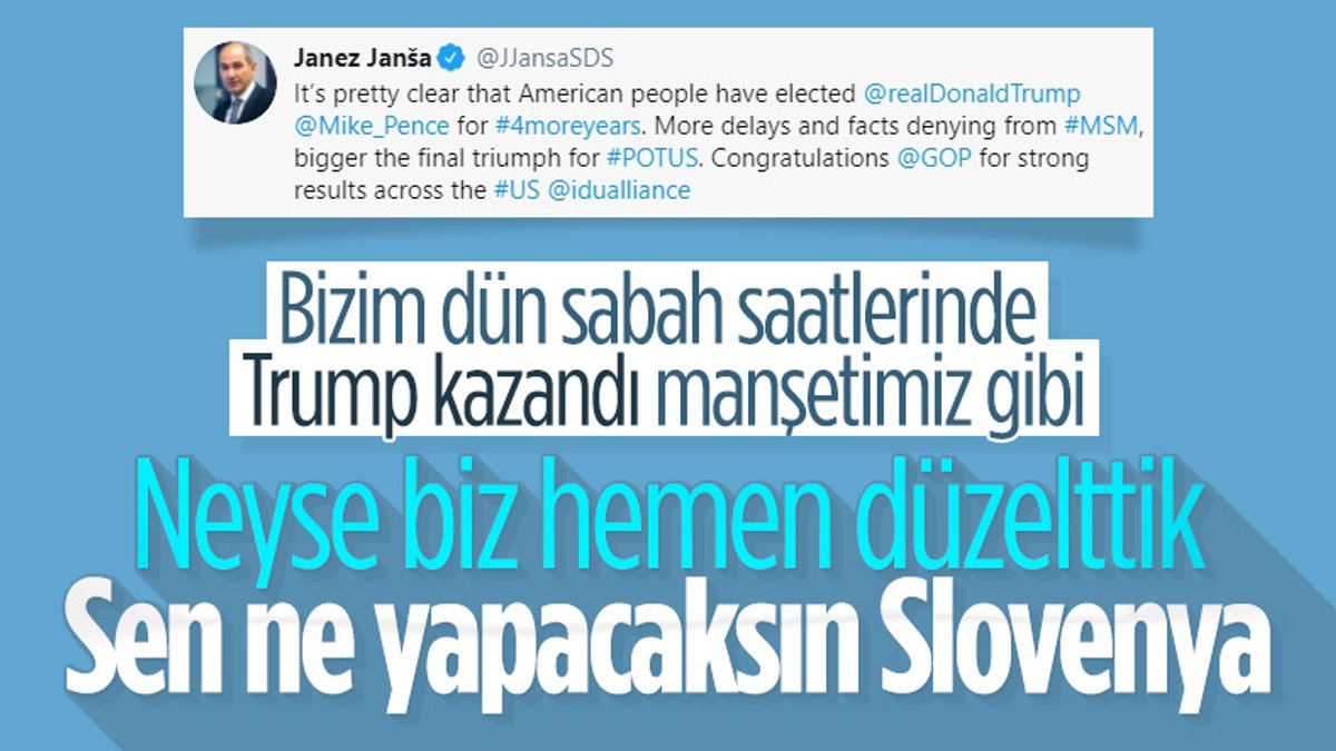 Slovenya Başbakanı Janez Jansa'dan erken seçim kutlaması