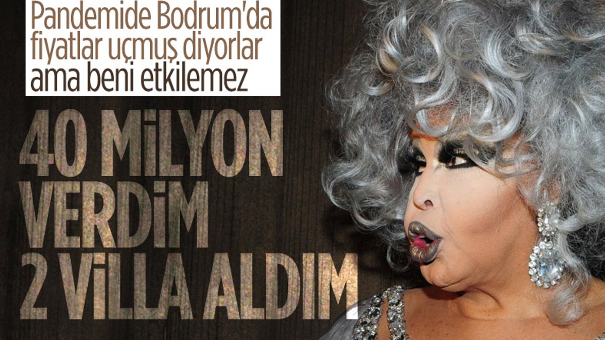 Bülent Ersoy, Bodrum'da 40 milyonluk 2 villasının tapusunu aldı