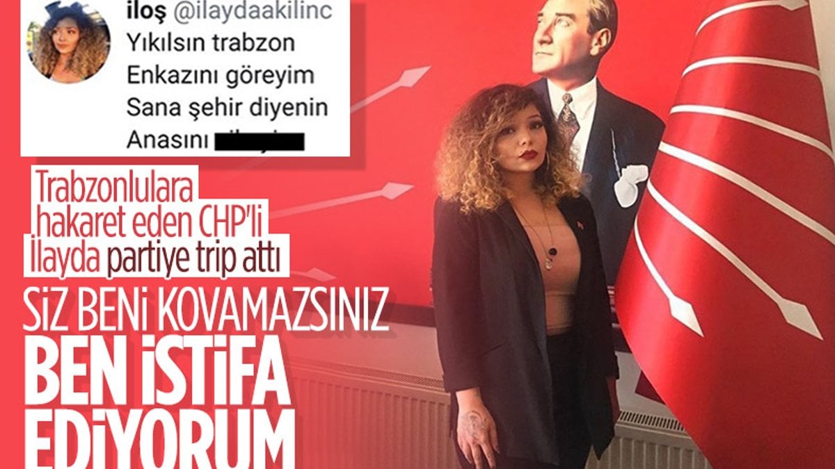 Trabzon paylaşımıyla tepki çeken CHP'li İlayda Kılınç, istifa etti