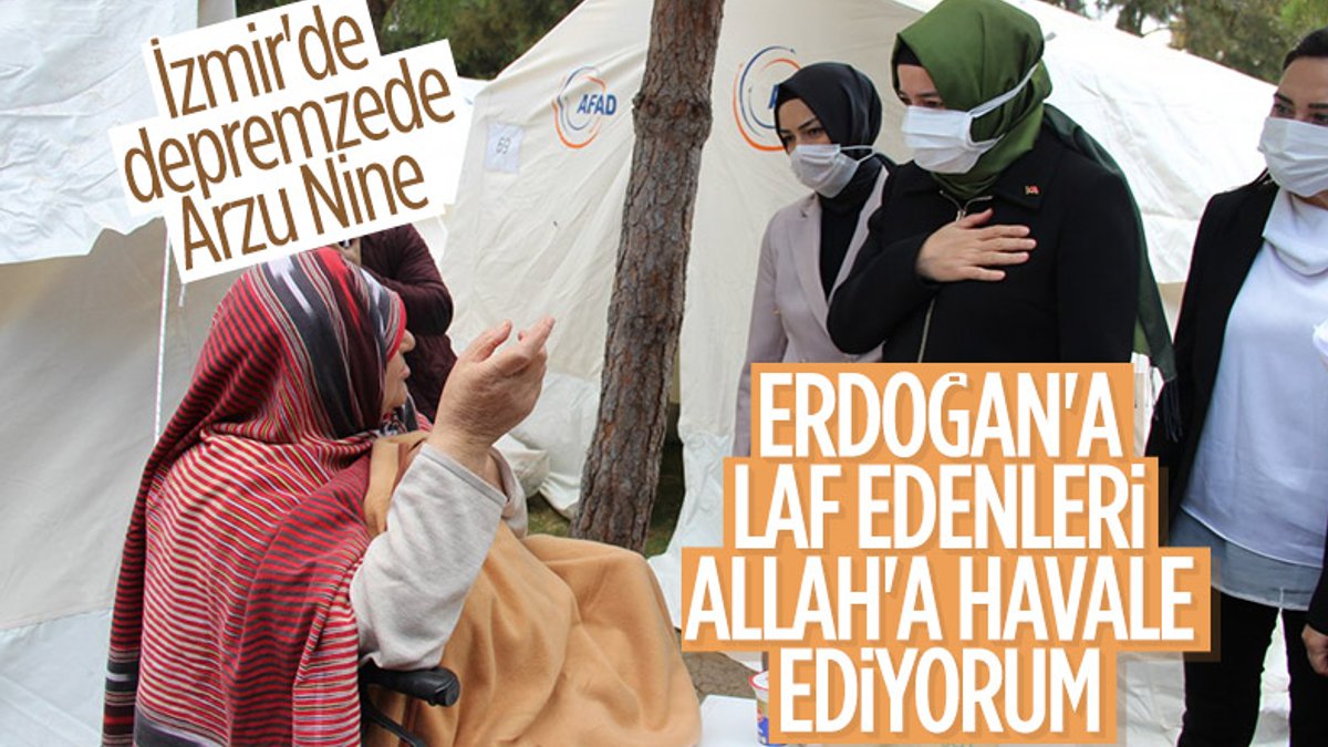 İzmir'de çadırda kalan Trabzonlu nine: Tayyip Erdoğan’ı tanıyor musun?