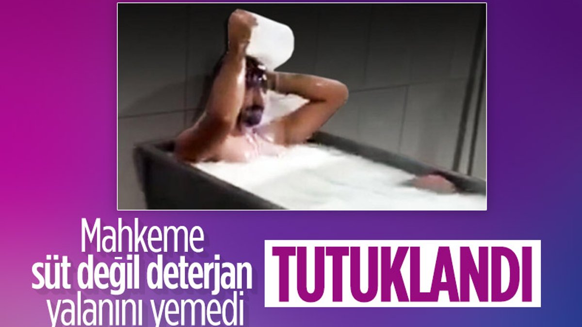 Konya'da süt banyosu yapan şahıslar tutuklandı