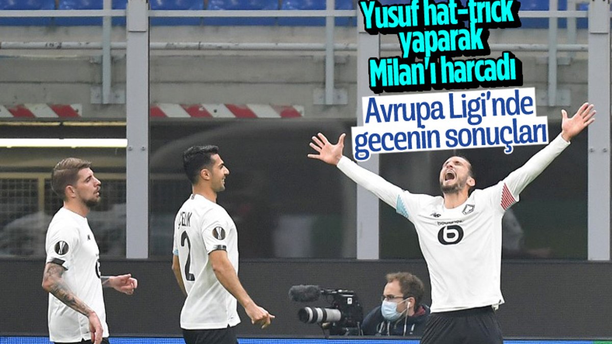 UEFA Avrupa Ligi'nde gecenin sonuçları