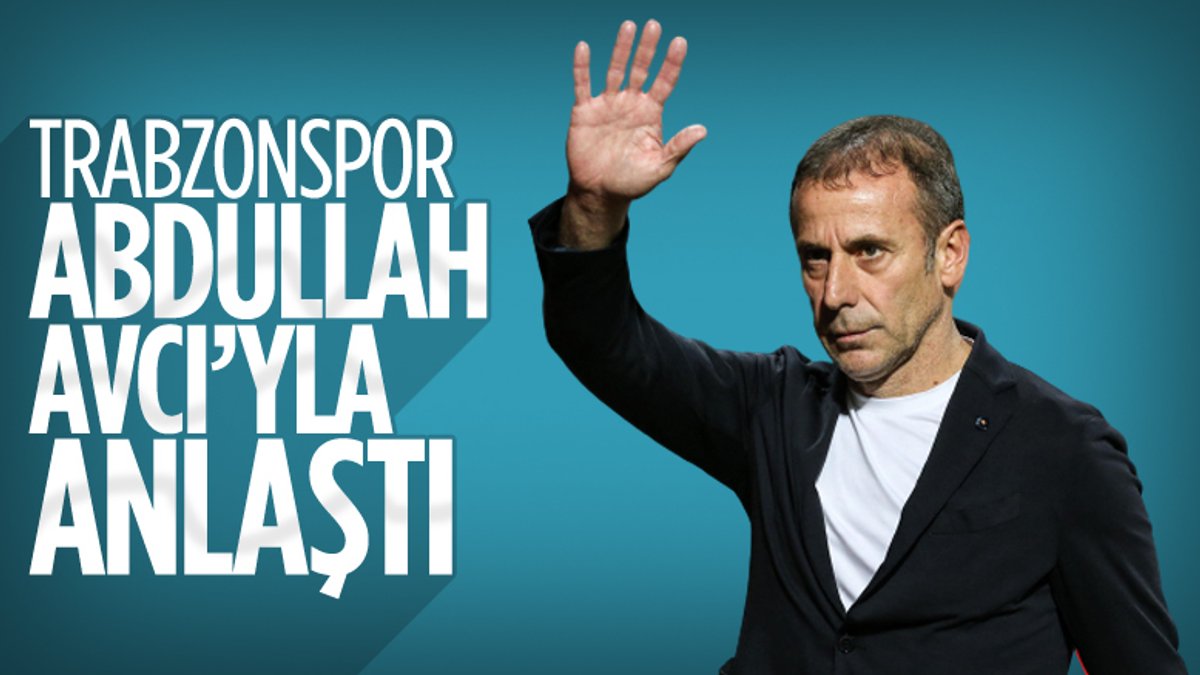Trabzonspor, Abdullah Avcı ile anlaştı