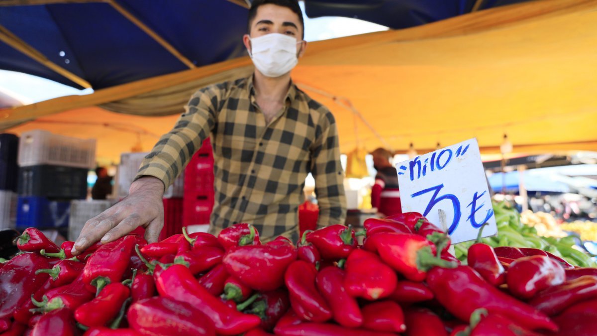 Antalya'da hava sıcaklığı üretimi düşürdü, meyve ve sebze fiyatı arttı