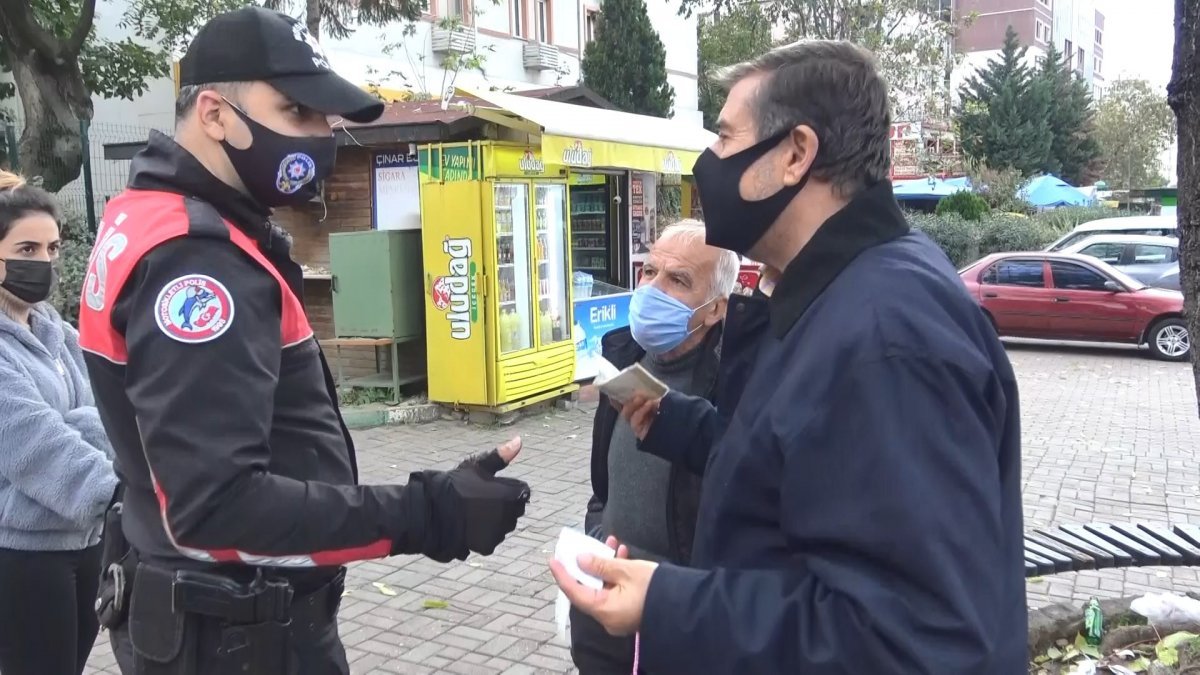 Bursa'da yasağa uymayan Suriyelilere polisten Arapça uyarı