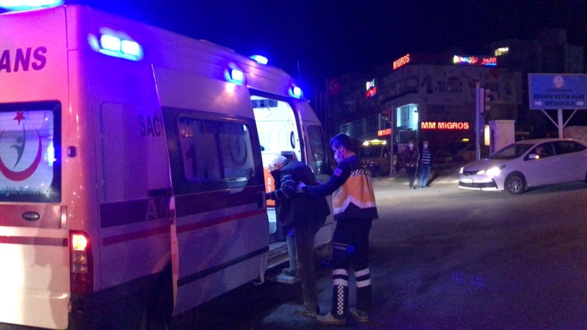Aydın'da koronavirüs tedavisi biten şahıs, kaza yaptı