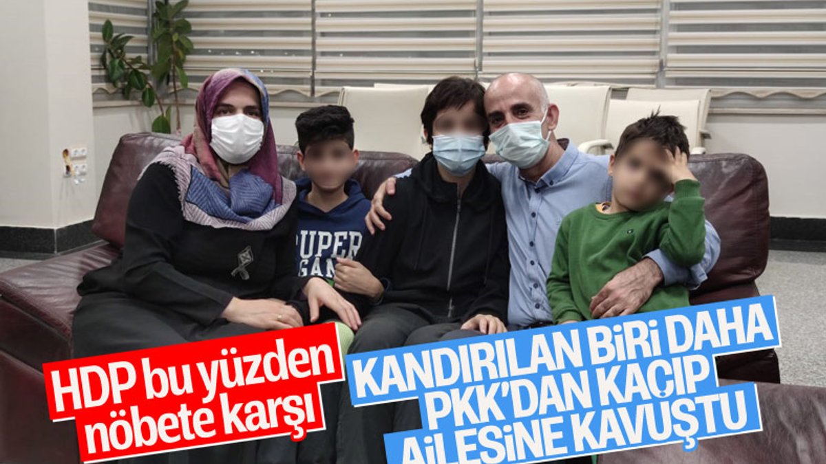 Diyarbakır'da evlat nöbetindeki bir aile daha evladına kavuştu