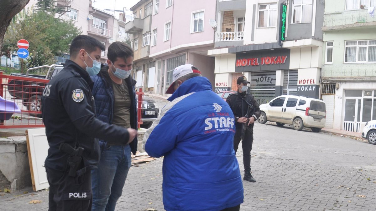 Tekirdağ'da maske takmadığı için ceza yazılmak istendi: Kimliğim yok