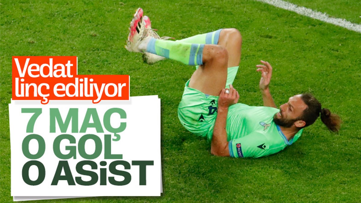 Henüz gol atamayan Vedat Muriç'e eleştiriler artıyor