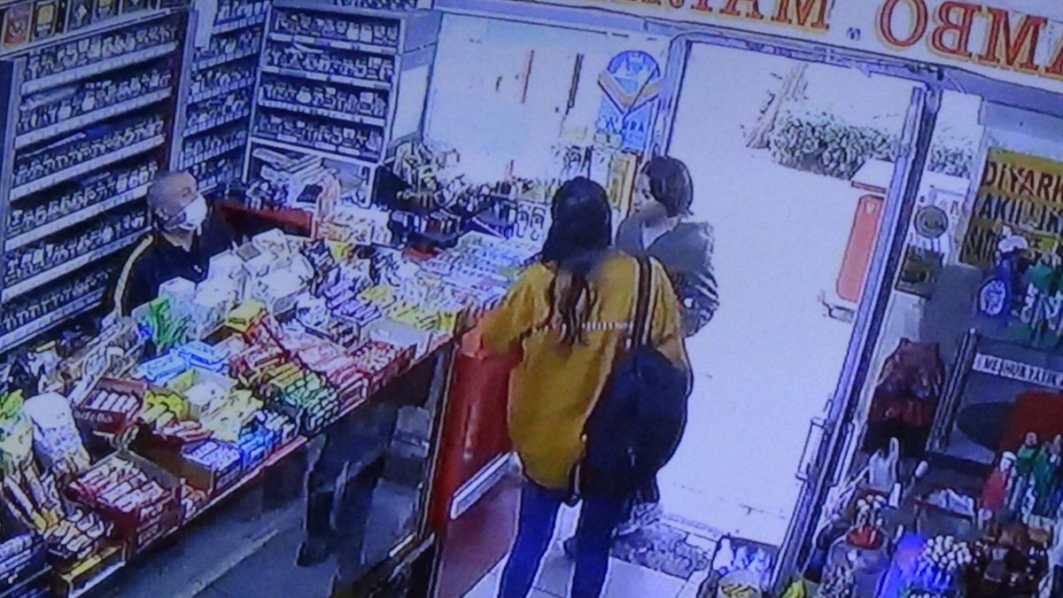 Diyarbakır'da kızın yüzüne tükürdü, markete gelip görüntüsünü izledi