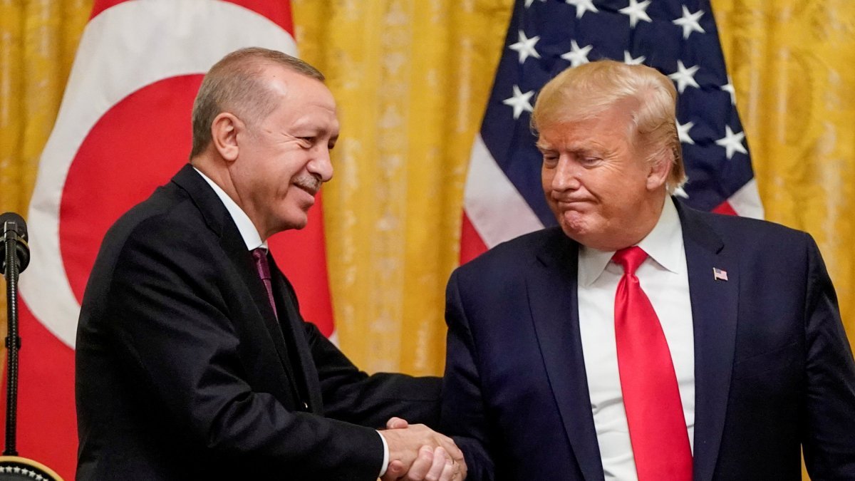 Cumhurbaşkanı Erdoğan'dan Donald Trump'a teşekkür mesajı