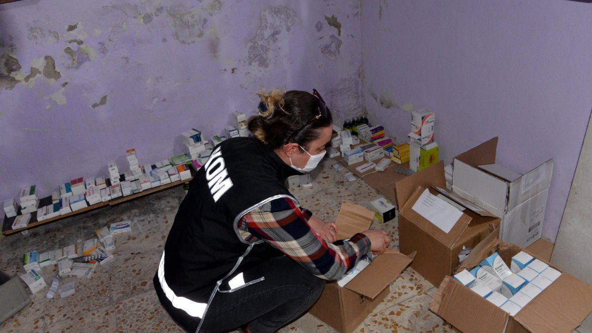 Kahramanmaraş'ta Suriyelilerin işlettiği 6 kaçak kliniğe polis baskını