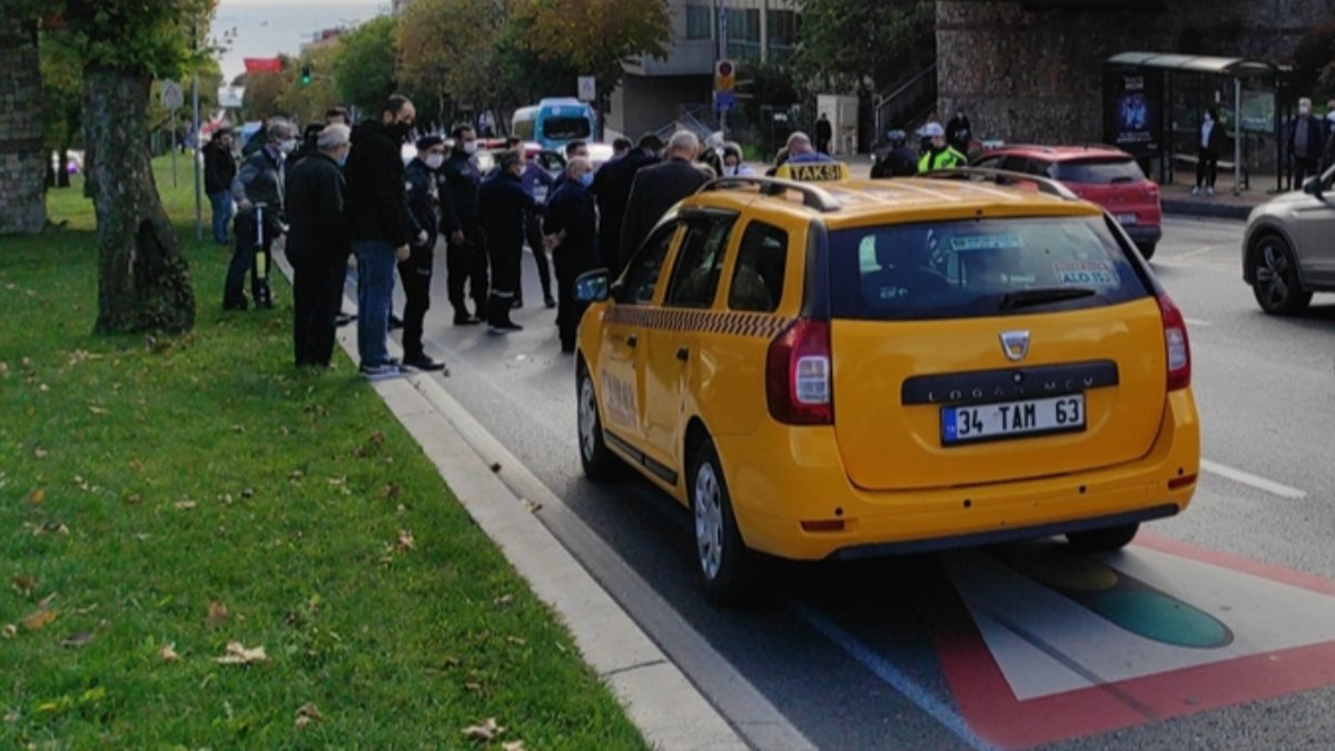 Beşiktaş'ta taksinin çarptığı 75 yaşındaki kadın yaşamını yitirdi