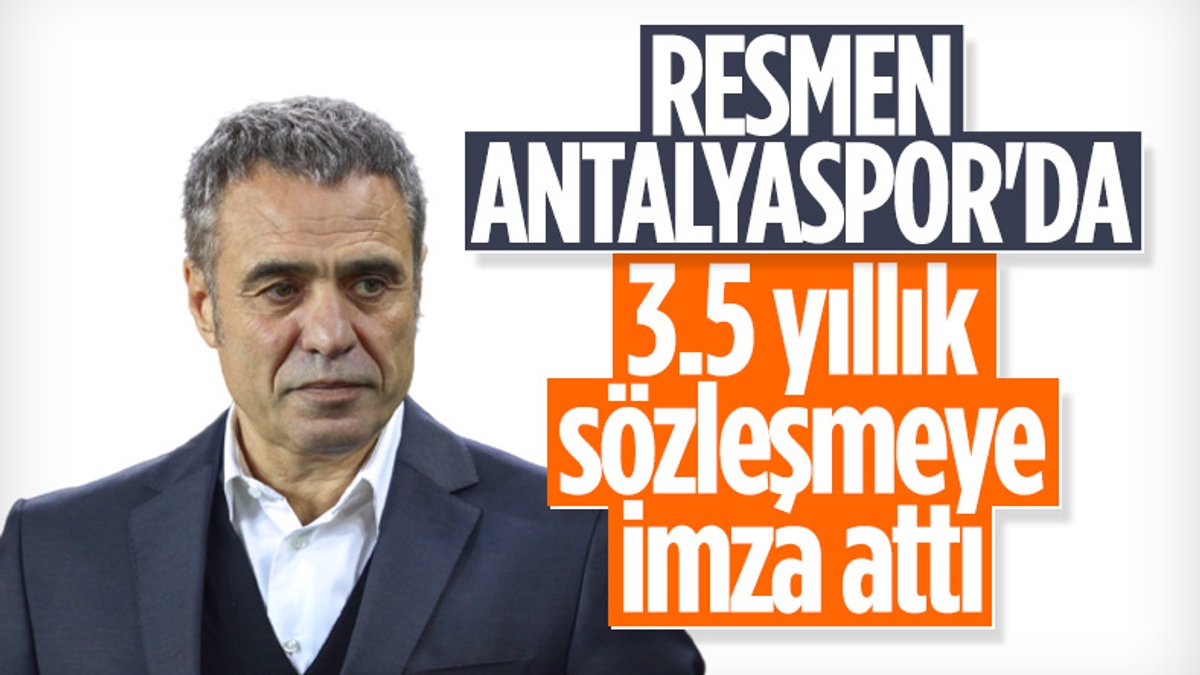 Antalyaspor, Ersun Yanal ile anlaştı