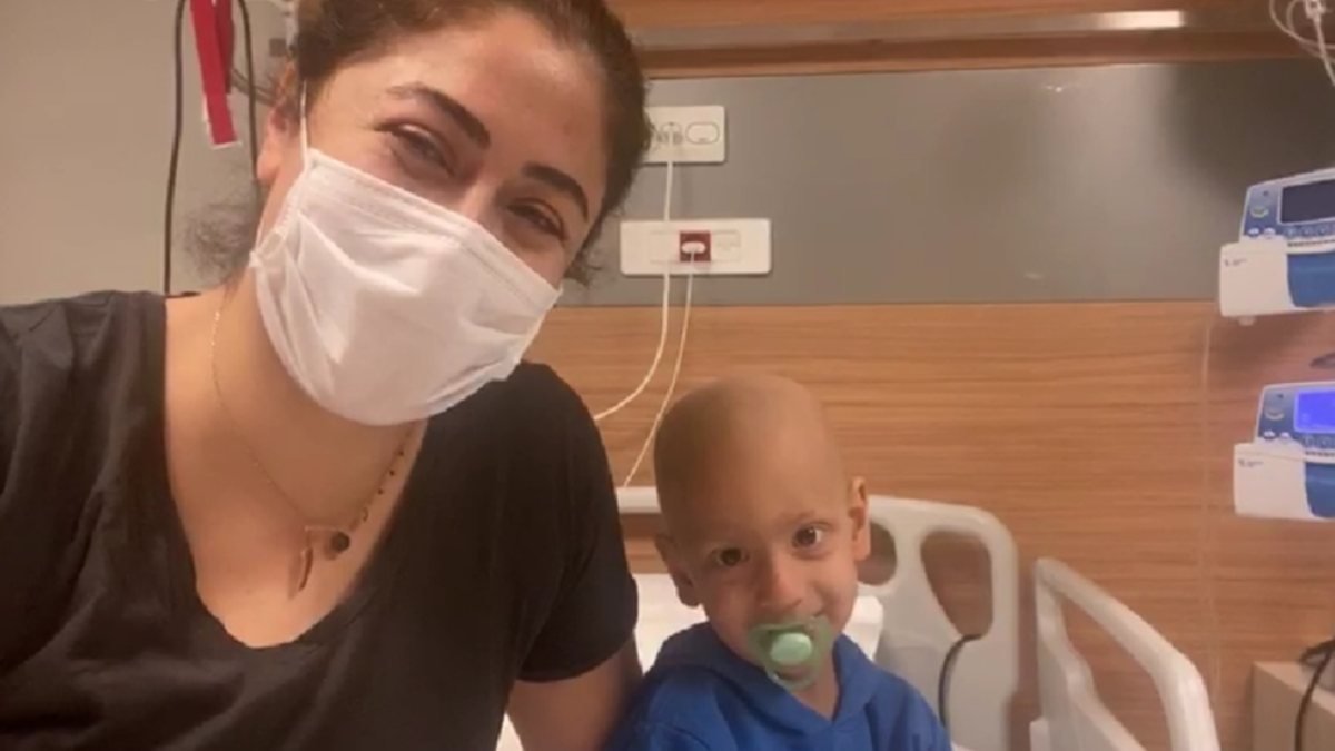 Adana'da lösemi hastası Yaman'ın tedavisi için ilik umudu