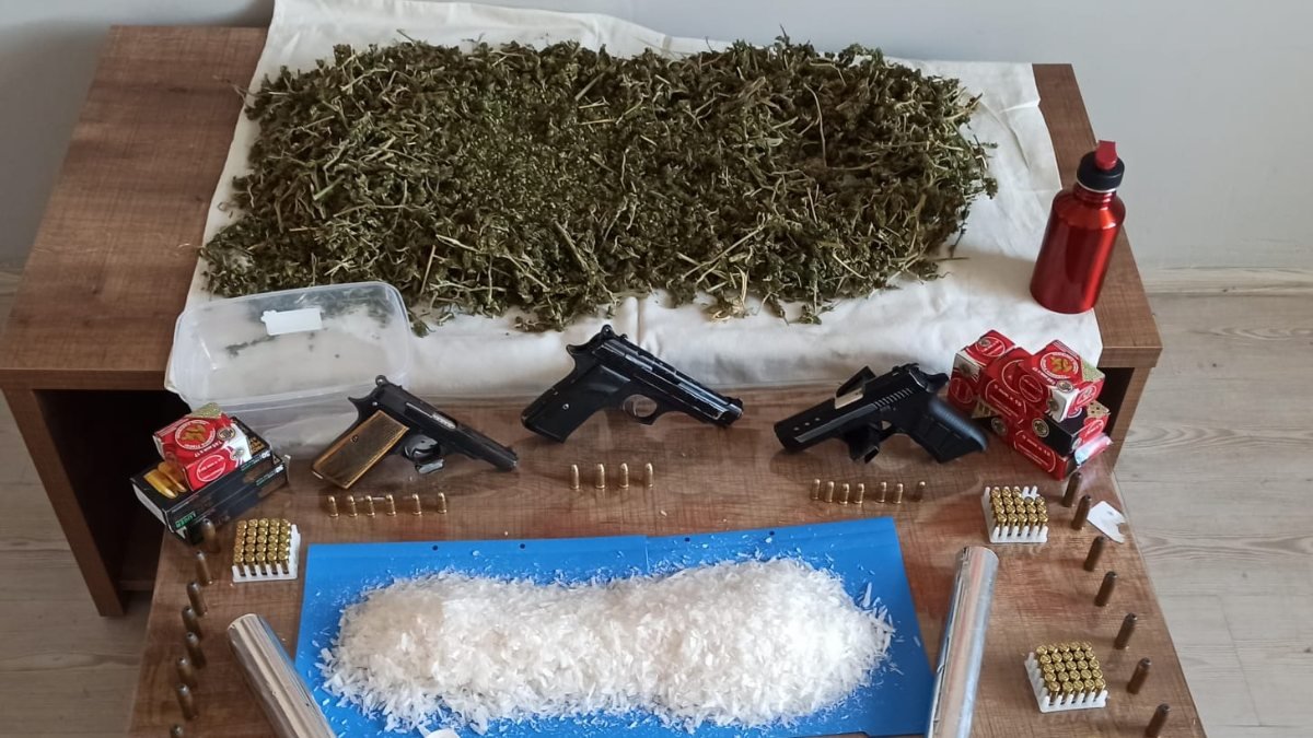 Kayseri'deki uyuşturucu operasyonunda 2 gözaltı
